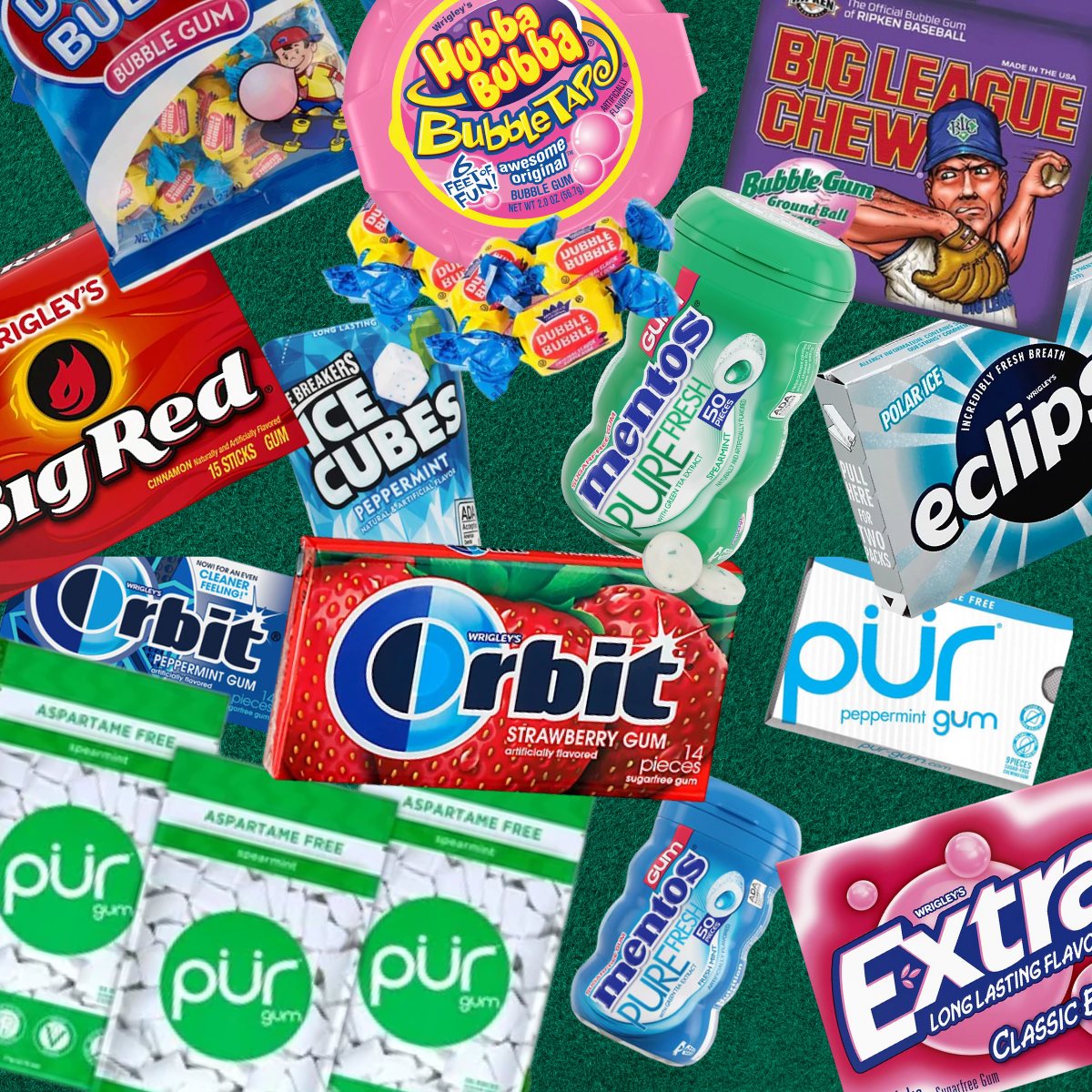 Chewing Bubble Gum - Main Image