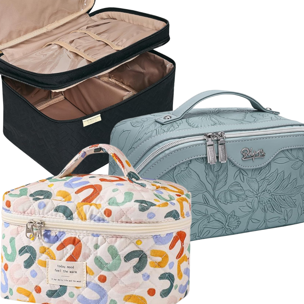 Makeup Bag as Basket